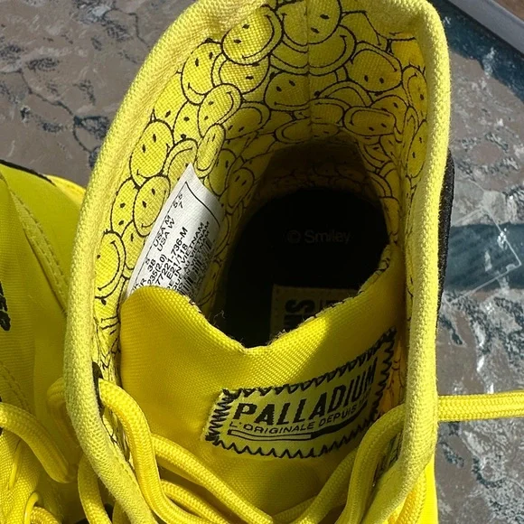 Palladium Bright Yellow Women's Sneakers - Picture 5 of 8